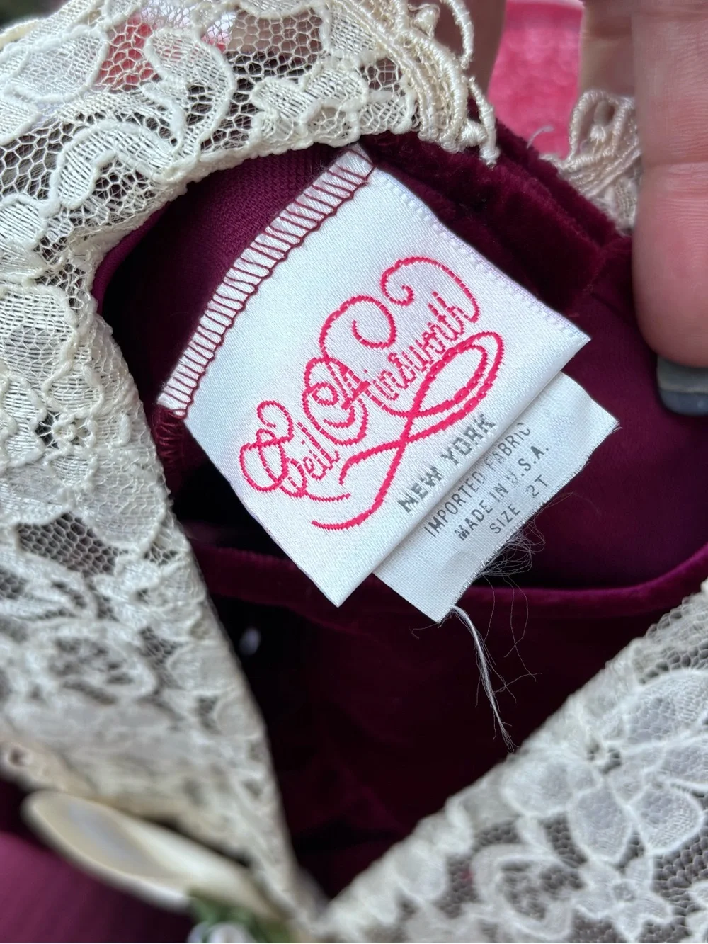 N/A vintage red